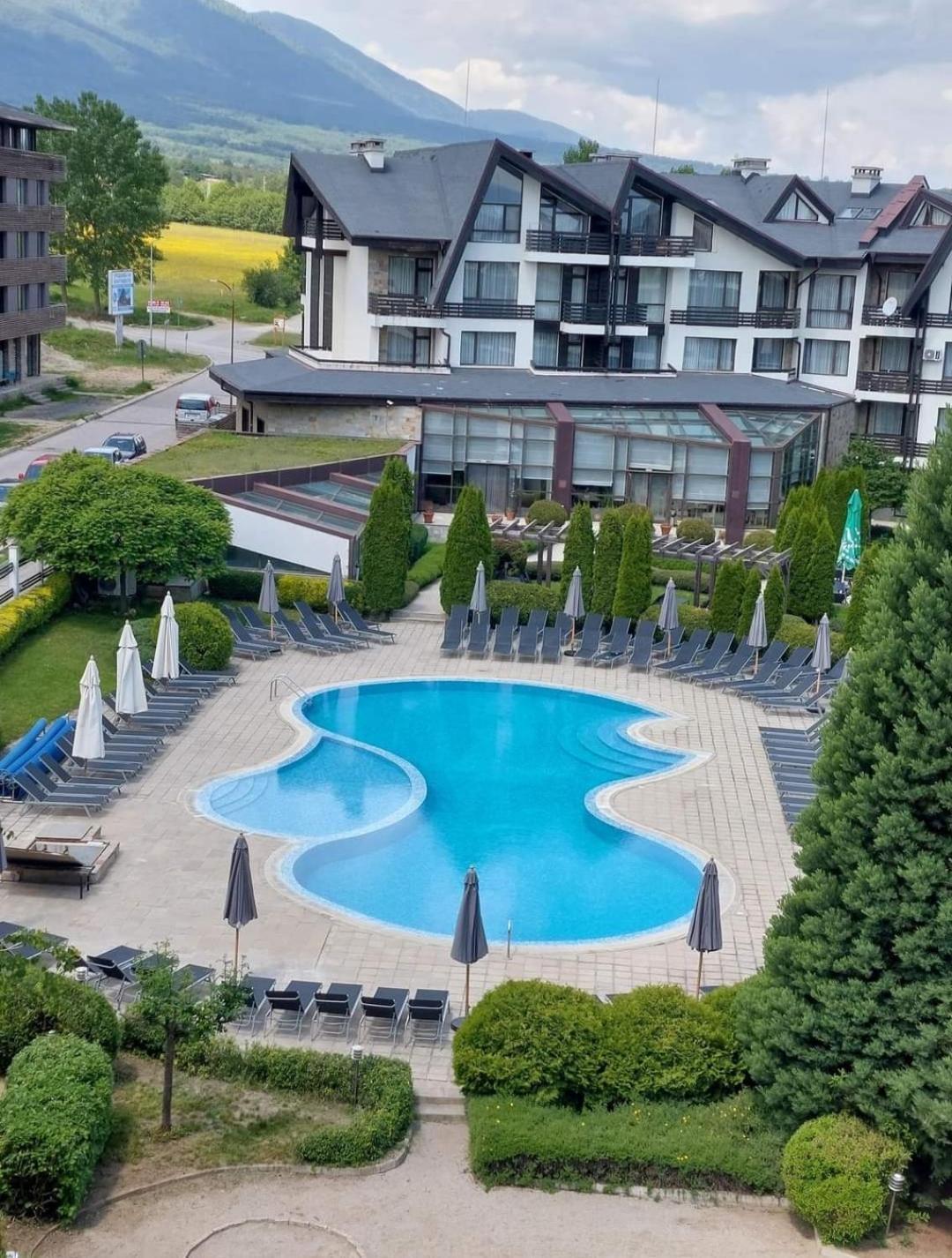 F307 Studio Aspen Golf Resort Bansko Bagian luar foto