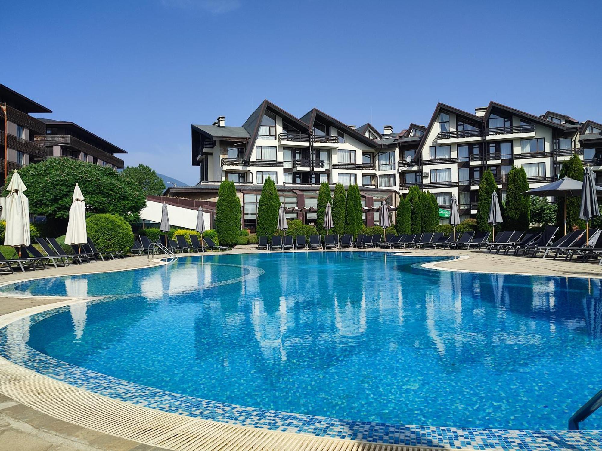 F307 Studio Aspen Golf Resort Bansko Bagian luar foto